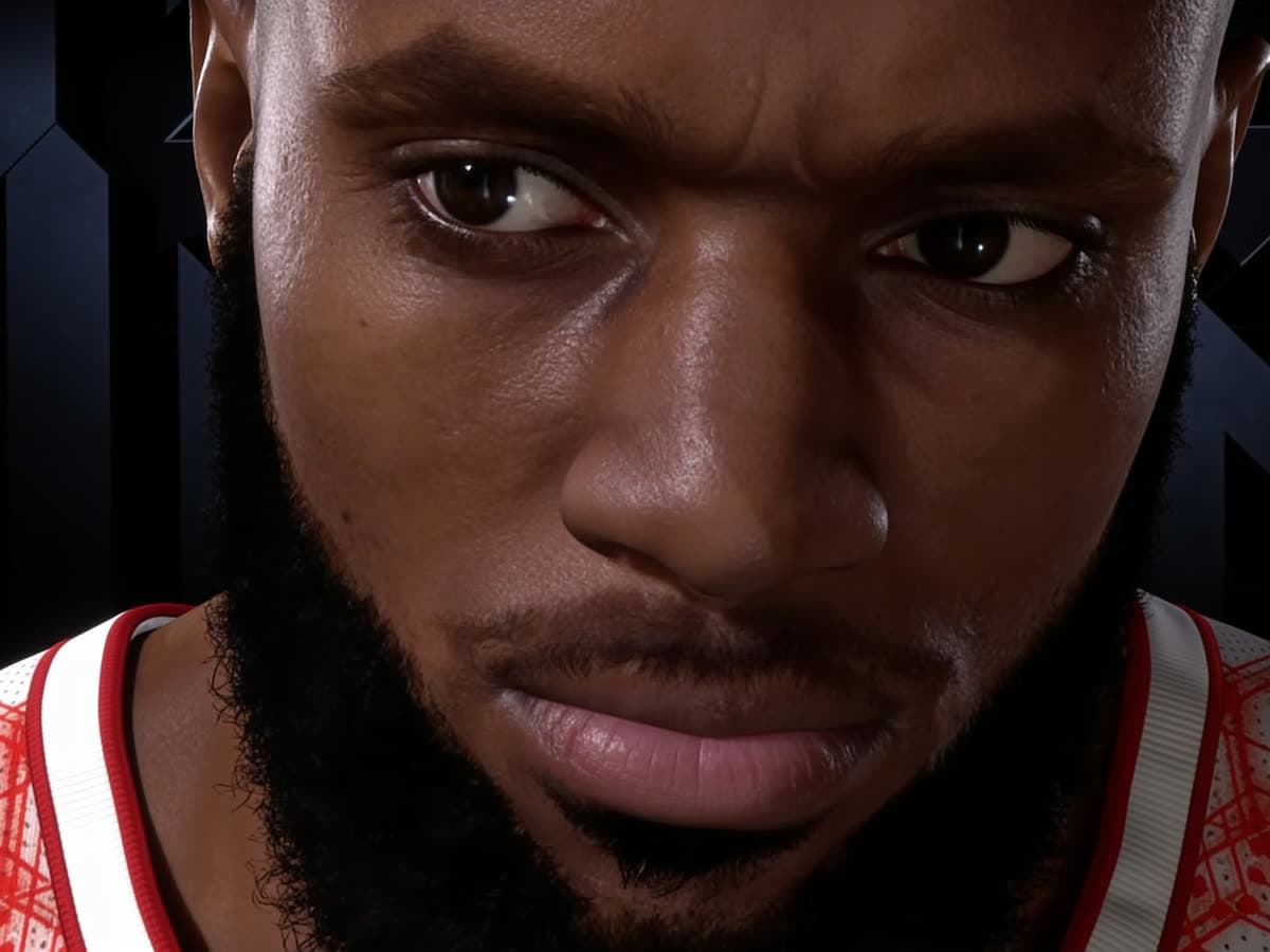 LeBron James — NBA 2K in-game face creation